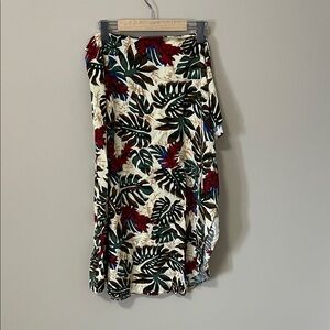 Vintage Hilo Hattie Tropical Print Women's Wrap Midi Skirt The Hawaiian Original